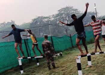 Agniveer Bharti: दूसरे दिन 240 ने पहली बाधा की पार, 3264 अभ्यर्थियों ने लगायी दौड़