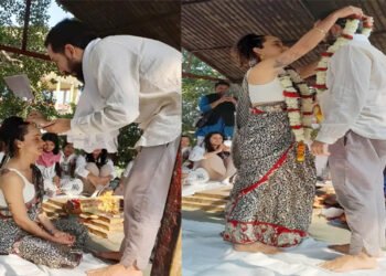 एक दूजे के हुए ईवान और डेनियला: सारंगनाथ मंदिर में हिन्दू रीति-रिवाज़ से रचाई शादी, कहा- “इंडियन कल्चर इज ग्रेट… इंडिया इज ग्रेट कंट्री… हर-हर महादेव…”