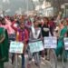 घरेलू महिला हिंसा, बाल विवाह, नशा के खिलाफ रैली निकालकर किया प्रदर्शन