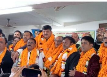 BBA चुनाव: राम प्रवेश सिंह बने अध्यक्ष, महामंत्री का ताज प्रदीप के सिर