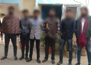 लॉन के बाहर हुई मारपीट में आधा दर्जन गिरफ़्तार