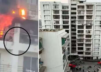 अहमदाबाद: 7 मंजिला बिल्डिंग में लगी आग, 15 वर्षीय युवती की मौत