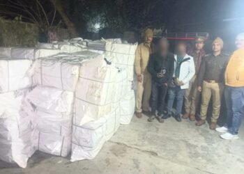 साढ़े सात लाख के प्रतिबंधित चाइनीज मांझे के साथ 2 गिरफ्तार