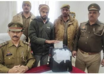 45 पाउच शराब के साथ एक गिरफ्तार