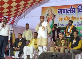 गणतंत्र दिवस पर विभिन्न कार्यक्रमों में शामिल हुए विधायक सौरभ श्रीवास्तव