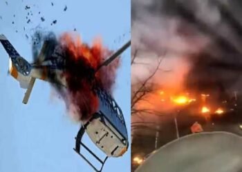 यूक्रेन की राजधानी कीव में हेलिकॉप्टर क्रैश, गृहमंत्री समेत 18 की मौत