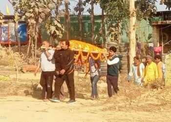 भोजपुरी फिल्म बारात की ढकवा कैथी में हुई शूटिंग