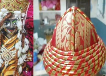 रंगभरी एकादशी पर बाबा पहनेंगे अकबरी पगड़ी, गयासुद्दीन अकबर खास तरीके से कर रहे तैयार