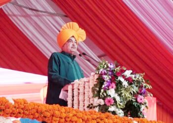 बलिया: 5320 करोड़ की लागत से बनेगा ग्रीनफिल्ड एक्सप्रेस-वे, केन्द्रीय परिवहन मंत्री नितिन गडकरी ने किया शिलान्यास