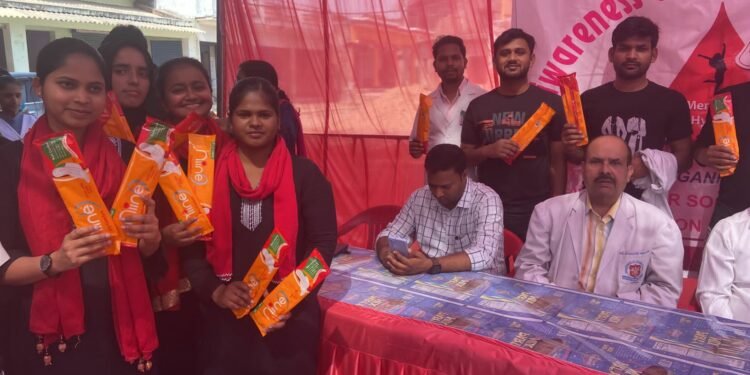 किशोरियों और महिलाओं को माहवारी से संबंधित दी गई जानकारियां