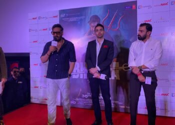 अजय देवगन एक्शन-एडवेंचर भोला को प्रमोट करने के लिए लखनऊ पहुंचे