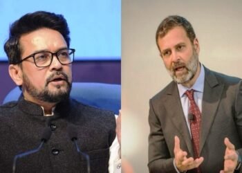 संसद में राहुल की अटेंडेंस एवरेज से भी कम, फिर भी विदेश में कहते हैं कि हमे बोलने नहीं दिया जाता: अनुराग ठाकुर