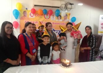 बेटी बचाओ-बेटी पढ़ाओ योजना के तहत कन्या जन्मोत्सव कार्यक्रम