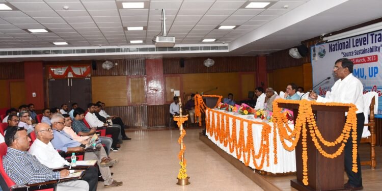 जन सहभागिता से होगा बेहतर भू-जल प्रबंधन : बी डी चौधरी