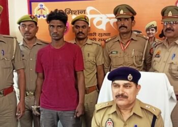 जैतपुरा थाने से भागा शातिर लुटेरा तीन दिन बाद गिरफ्तार