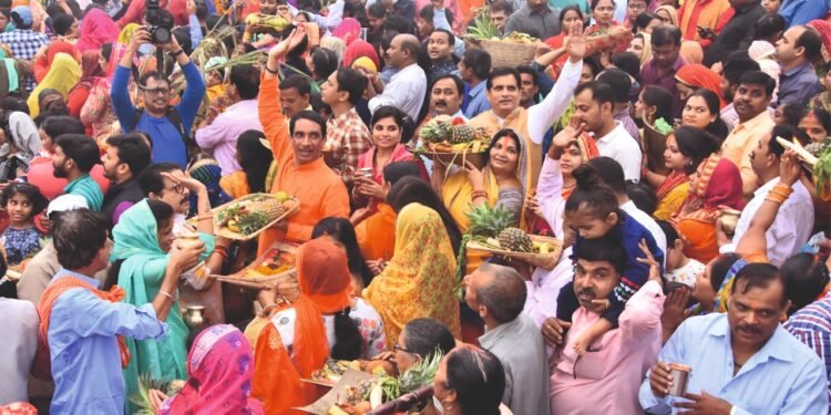 नहाय खाय के साथ चैती छठ शुरू