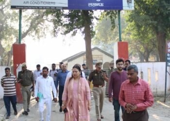 निदेशक स्थानीय निकाय नेहा शर्मा ने पुलिस लाइन स्थित कम्पोस्ट प्रोसेसिंग साइट का किया निरीक्षण