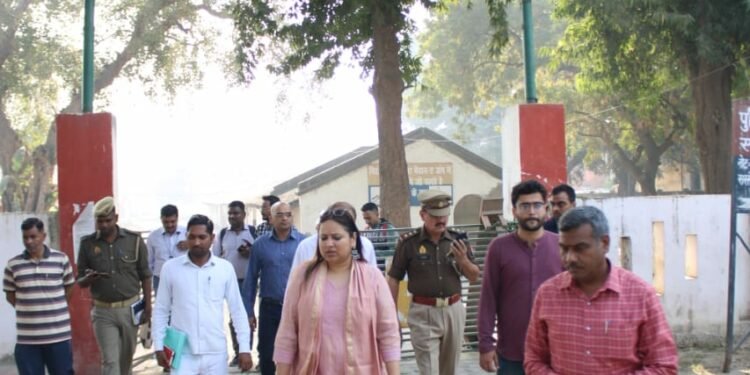 निदेशक स्थानीय निकाय नेहा शर्मा ने पुलिस लाइन स्थित कम्पोस्ट प्रोसेसिंग साइट का किया निरीक्षण