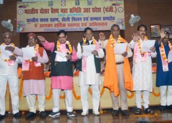 वैश्य समाज शासन प्रशासन के साथ कंधे से कंधा मिलाकर कार्य करता: सुनील गुप्ता