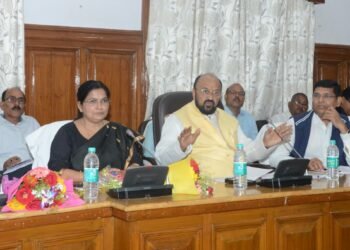 उच्च शिक्षा मंत्री योगेंद्र उपाध्याय ने की विभागीय समीक्षा बैठक