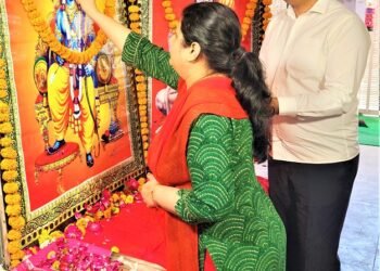 हेल्प यू एजुकेशनल एंड चैरिटेबल ट्रस्ट में हनुमान जन्मोत्सव का आयोजन