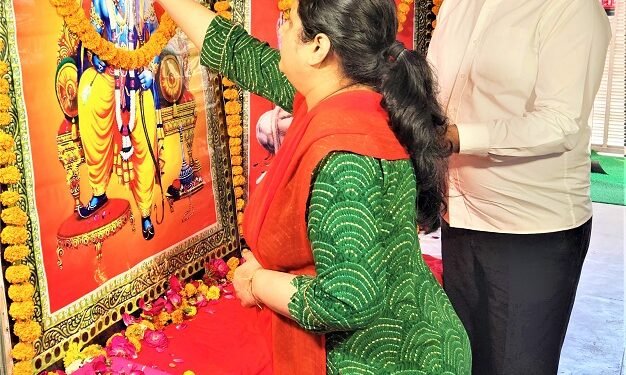 हेल्प यू एजुकेशनल एंड चैरिटेबल ट्रस्ट में हनुमान जन्मोत्सव का आयोजन