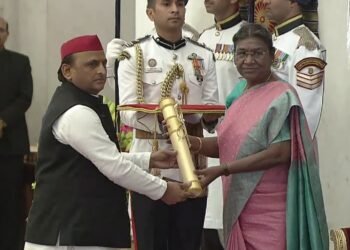 मुलायम सिंह यादव को मरणोपरांत मिला पद्म विभूषण