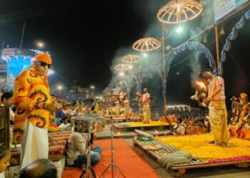 शिवमणि के ड्रम वादन की थाप पर थिरके श्रद्धालु