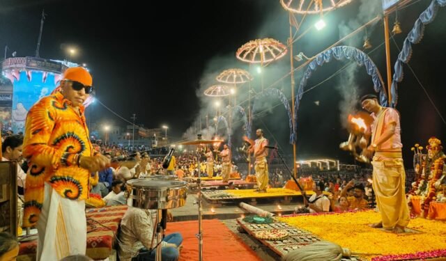 शिवमणि के ड्रम वादन की थाप पर थिरके श्रद्धालु