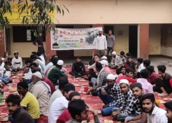 अम्बेडकर जयंती पर अल्पसंख्यक कांग्रेस ने किया दलित मुस्लिम एकता अफ़्तार का आयोजन