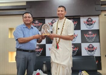 इस्कॉन द्वारा श्रीशारदा कालेज में बच्चों को सिखाया गया आध्यात्मिक ज्ञान का महत्व