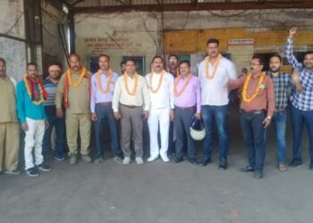 उत्तर प्रदेश रोडवेज कर्मचारी संघ की चारबाग डिपो ट्रैफिक शाखा का चुनाव संपन्न