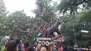 नवाब वाजिद अली शाह, प्राणि उद्यान में टर्र मेला