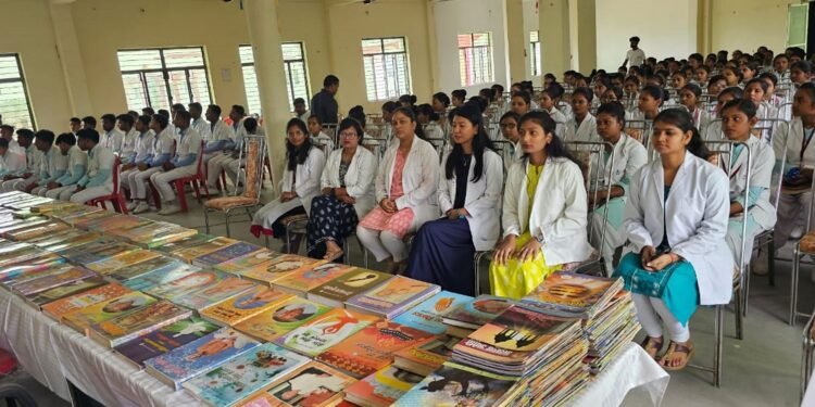 गायत्री ज्ञान मंदिर का ज्ञान यज्ञ अभियान के अन्तर्गत में 389वाँ युगऋषि ऋषि वाङ्मय की स्थापना