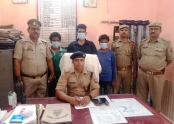 चोरी की चार बाइक संग तीन गिरफ्तार, शादी समारोह से उड़ाते थे बाइक