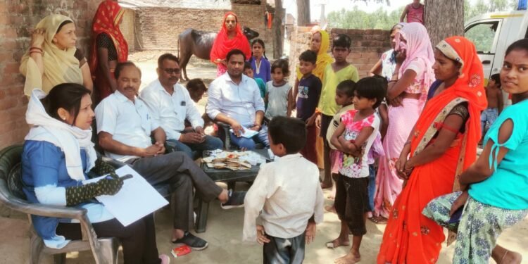 लखनऊ के बंथरा खाण्डेदेव गांव में संक्रामक रोग खसरे ने पाँव पसारे, करीब दर्जन भर लोग चपेट में