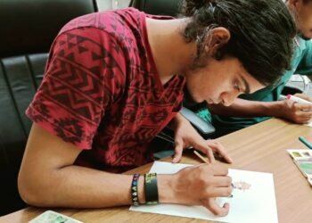 परिचर्चा एवं चित्र सृजन के माध्यम से याद किये गए मदन लाल नागर