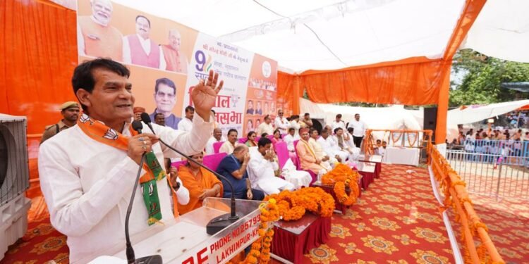 विपक्षी पार्टियां देश में काले धब्बे के समान,मोदी के नेतृत्व में देश के सभी नागरिकों की मूलभूत आवश्यकताएं हो रहीपूरी ए.के. शर्मा