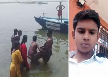 वाराणसी में दो अलग-अलग जगहों पर गंगा में नहाते समय दो लोगों की मौत