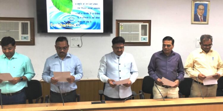 हरित क्रांति की शपथ दिलाकर किया कार्यक्रमों का आयोजन