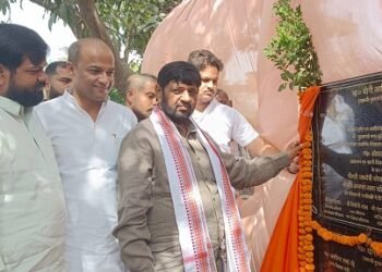 मंत्री कौशल किशोर ने मलिहाबाद नगर पंचायत में रोड, नालियों व अन्य कार्यों का किया लोकार्पण