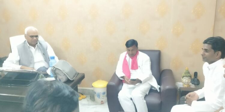 जन अधिकार पार्टी कार्यालय में भागीदारी परिवर्तन मोर्चा की बैठक संपन्न