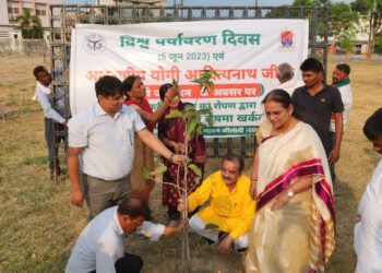 महापौर ने मुख्यमंत्री के जन्मदिवस पर हरिशंकरीय वाटिका की स्थापना कर कराया वृक्षारोपण