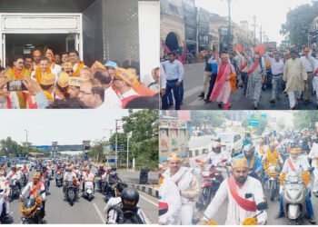 लखनऊ में पुरानी पेंशन को लेकर राज्य और केन्द्र कार्मिकों ने दी समस्त कार्यालय पर दस्तक