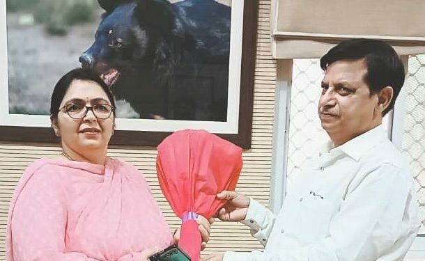 अदिति शर्मा नवाब वाजिद अली शाह प्राणि उद्यान लखनऊ की नई निदेशक