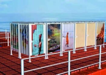 Floating Changing Room