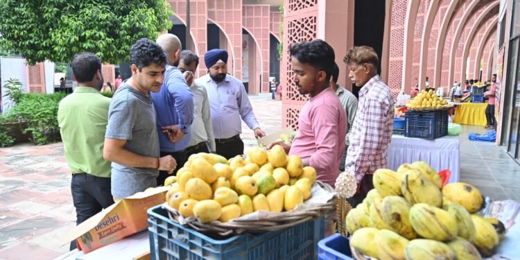 लखनऊ में तीन दिवसीय आम महोत्सव का हुआ समापन