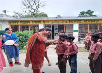 स्कूल खुल गए बच्चों का हुआ स्वागत