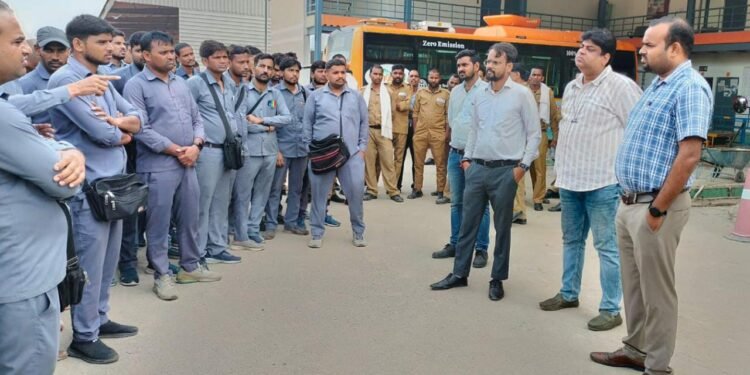 E-Bus Driver Protest