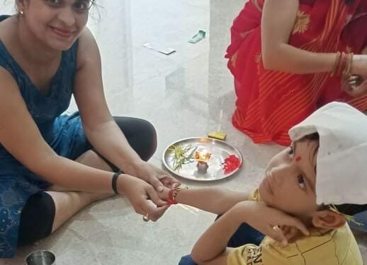 लखनऊ में धूमधाम से मनाया गया रक्षाबंधन का महापर्व